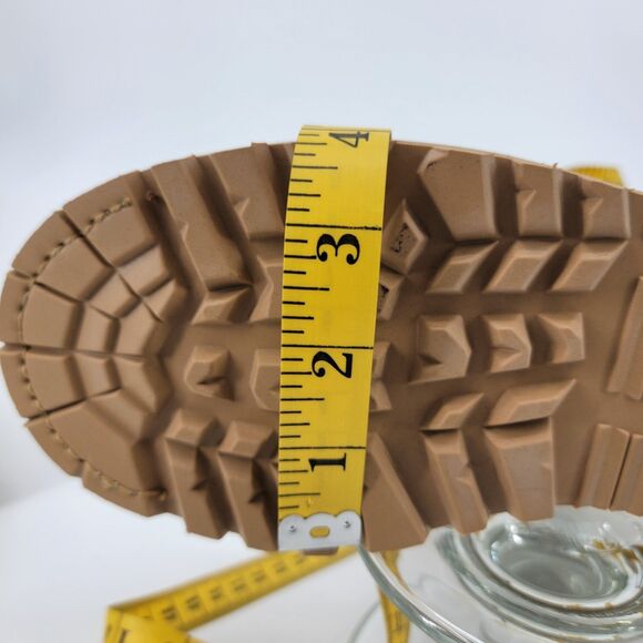 Vibram Hot Weather Mens Tan Leather Desert Military Boots 5N NWT main image 8